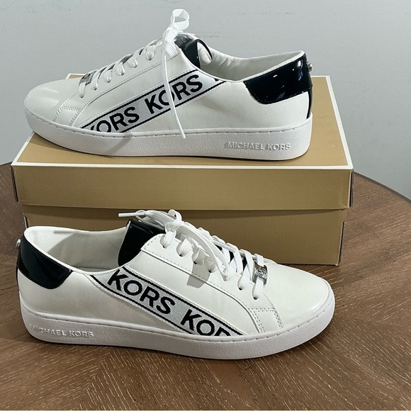 Michael Kors Shoes - Michael Kors White and Black Sneakers